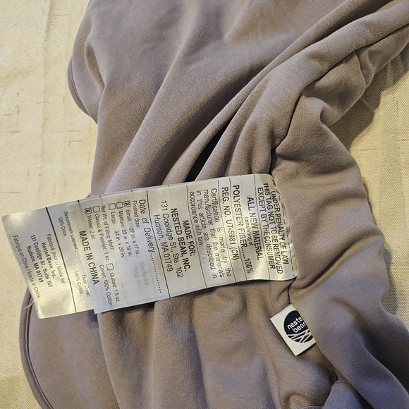 Nested Bean Zen Sleep Sack Sz S(0-6 Months) - Picture 4 of 10